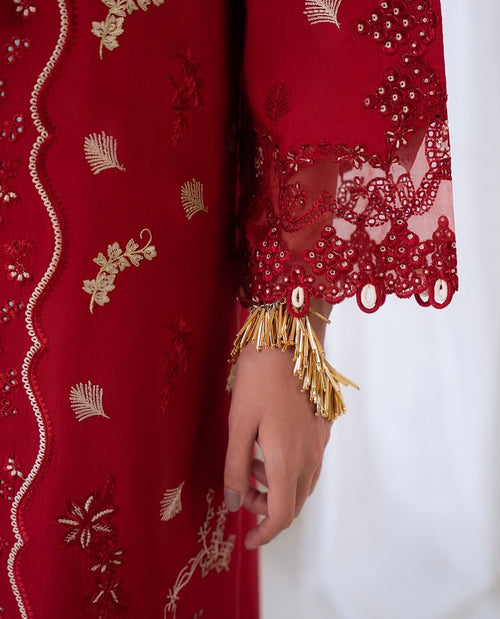 ALIYANA’S - SEHR - MIRAAL EMBROIDERED VISCOSE’ 25 - ( ALY-0062 )