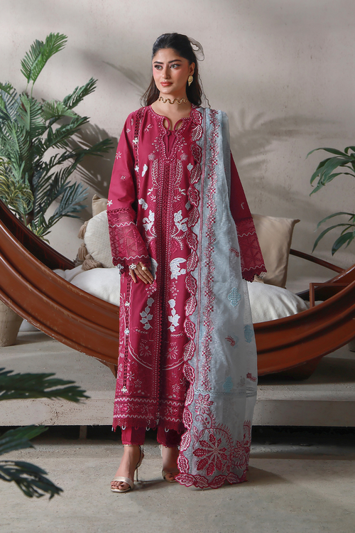 Aliyanas - Noor - Luxury  Festive Lawn 26' - ( AL - 04 ) - (ALY-0089)