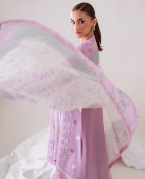 ALIYANA’S - MAHVEEN - MIRAAL EMBROIDERY VISCOSE’ 25 - (ALY - 0059)