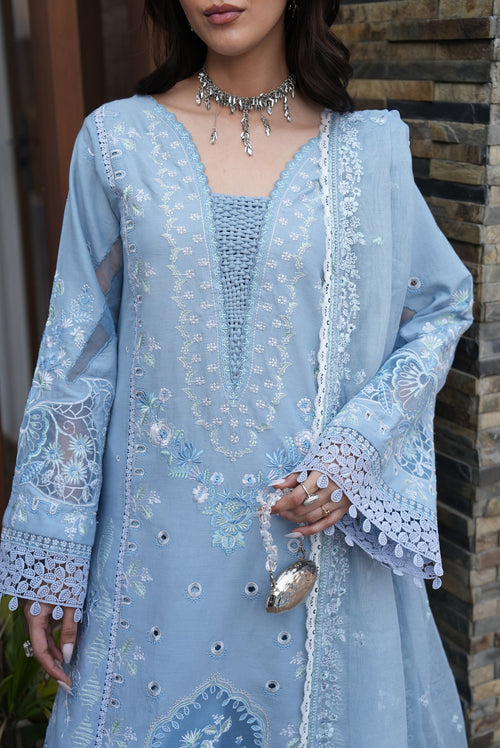 AYLIN LUXURY LAWN '26  - BLUEBELL GRACE - (AYL-0017)