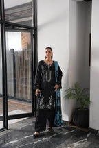 AYLIN LUXURY LAWN '26  - MOONLIT PETAL - (AYL-0018)