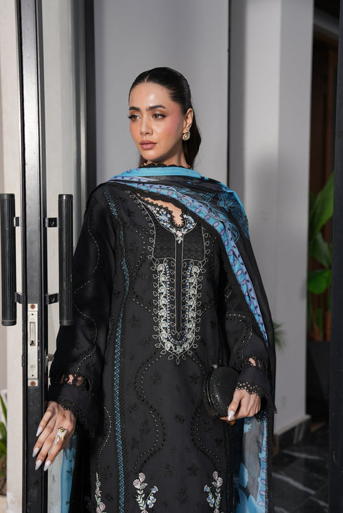 AYLIN LUXURY LAWN '26  - MOONLIT PETAL - (AYL-0018)