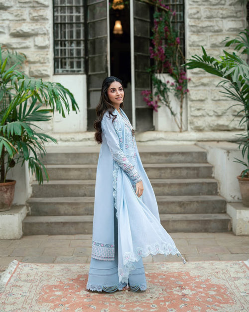 QALAMKAR - LUXURY LAWN - ZARISH [QAL-0191]
