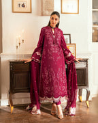 QALAMKAR-LUXURY LAWN EID EDIT - SAMEENA [QAL-0192]