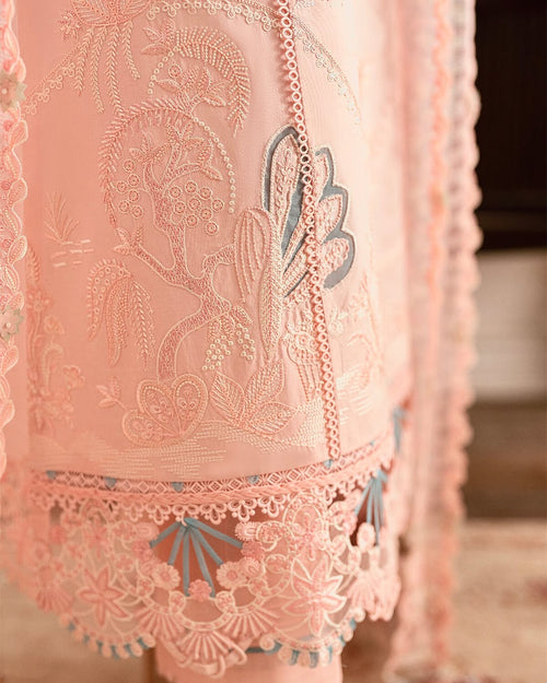 QALAMKAR - LUXURY LAWN EID EDT - ALEEZA  [QAL-0193]