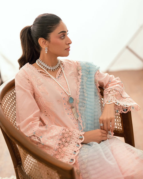 QALAMKAR - LUXURY LAWN EID EDT - ALEEZA  [QAL-0193]