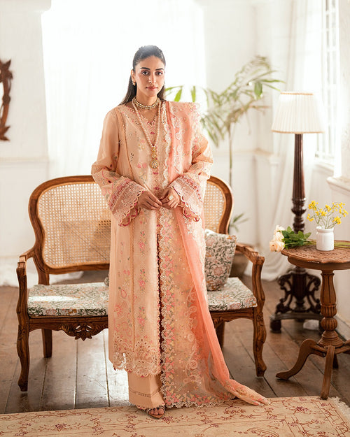QALAMKAR - LUXURY LAWN - ZOYA  [QAL-0194]