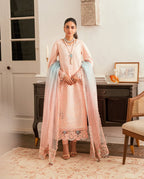 QALAMKAR - LUXURY LAWN EID EDT - ALEEZA  [QAL-0193]