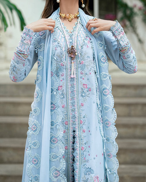 QALAMKAR - LUXURY LAWN - ZARISH [QAL-0191]