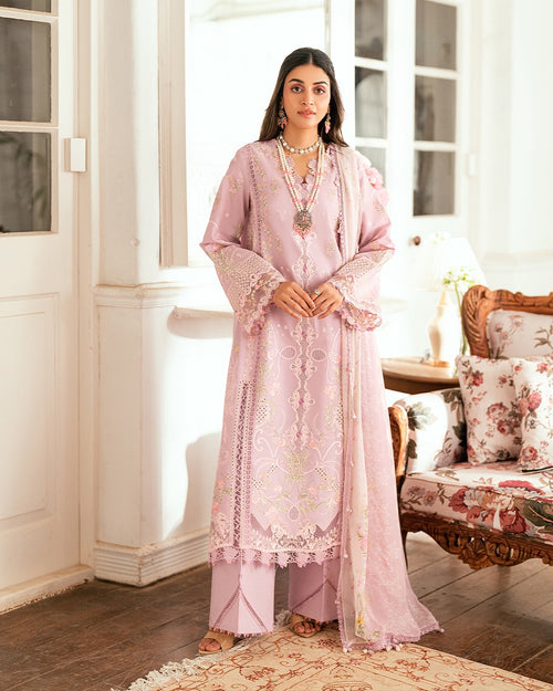 QALAMKAR-LUXURY LAWN - KOMAL [QAL-0198]