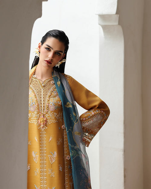 QALAMKAR QLINE - LINEN - GLEAM - ( QAL - 0231 )