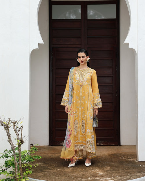 QALAMKAR QLINE - LINEN - GLEAM - ( QAL - 0231 )