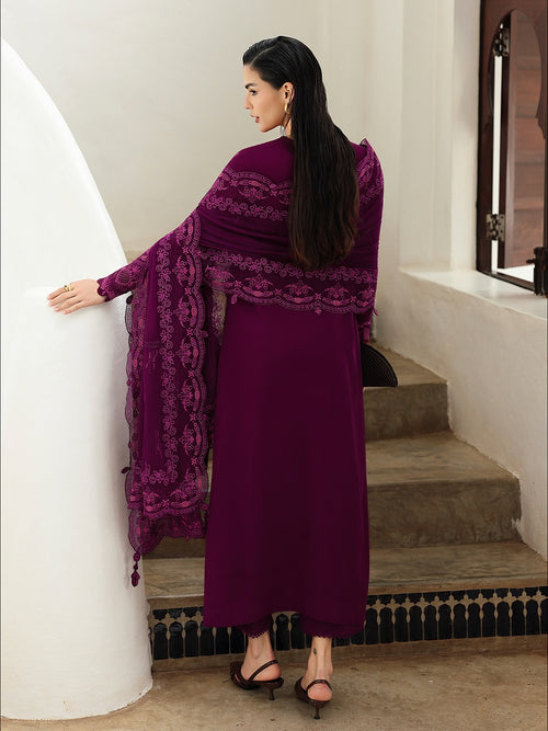QALAMKAR QLINE - LINEN -  VEYRAH - ( QAL - 0243 )