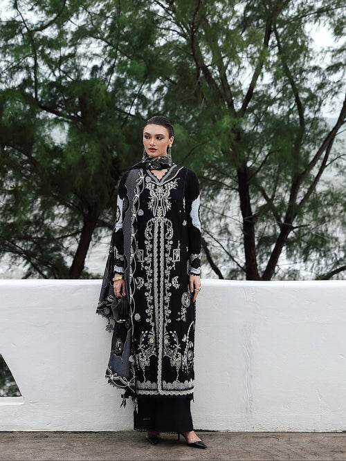 QALAMKAR QLINE - LINEN - ZYRA - ( QAL - 0236 )