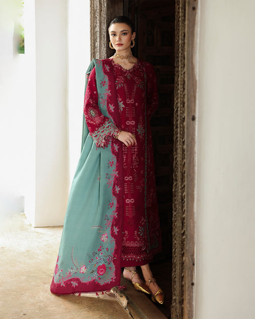 QALAMKAR QLINE - LINEN - ROOHI ( QAL - 0238 )