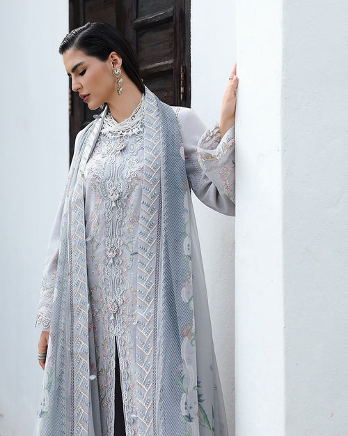 QALAMKAR QLINE - LINEN - HAZE - ( QAL - 0244 )