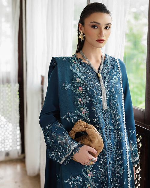 QALAMKAR QLINE - LINEN - LUSH  - ( QAL - 0240 )