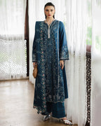 QALAMKAR QLINE - LINEN - LUSH  - ( QAL - 0240 )