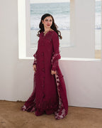 Qalamkar - Nelam - Sahil Luxury Lawn'26 - ( QAL-0278 )