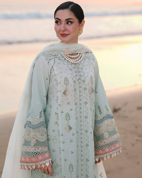 Qalamkar - SA-05 AYRA - Sahil Luxury Lawn'26 ( QAL-0277 )