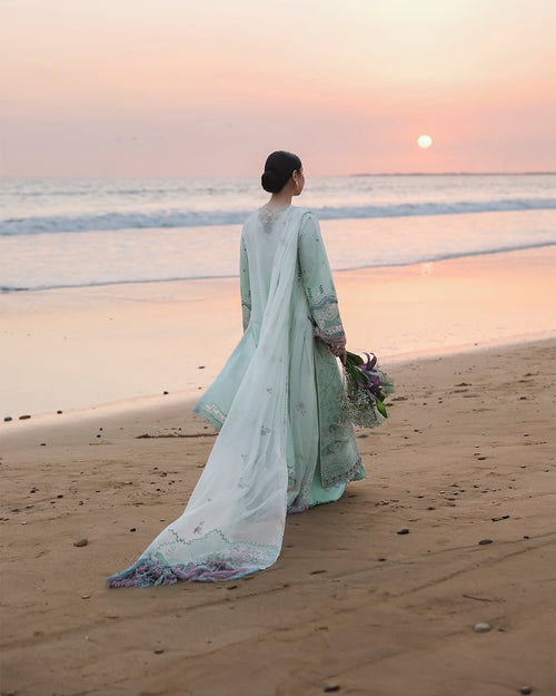 Qalamkar - SA-05 AYRA - Sahil Luxury Lawn'26 ( QAL-0277 )
