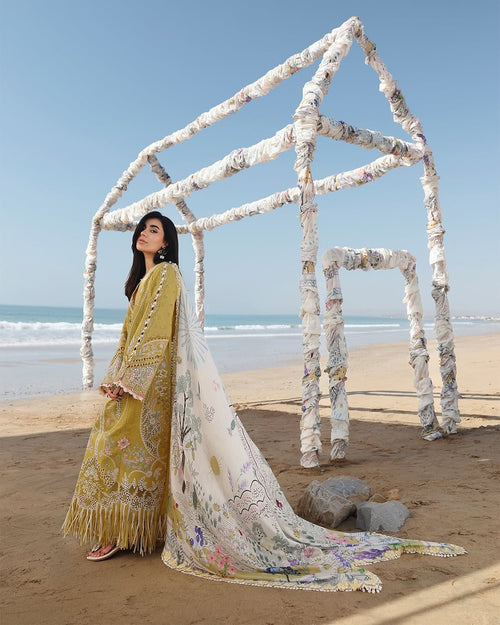 Qalamkar - Hira - Sahil - Luxury Lawn'26 - ( QAL-0281 )