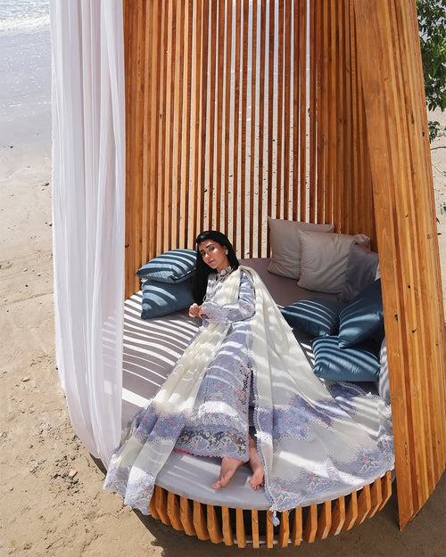 Qalamkar - Zayna - Sahil - Luxury Lawn'26 - ( QAL-0279 )