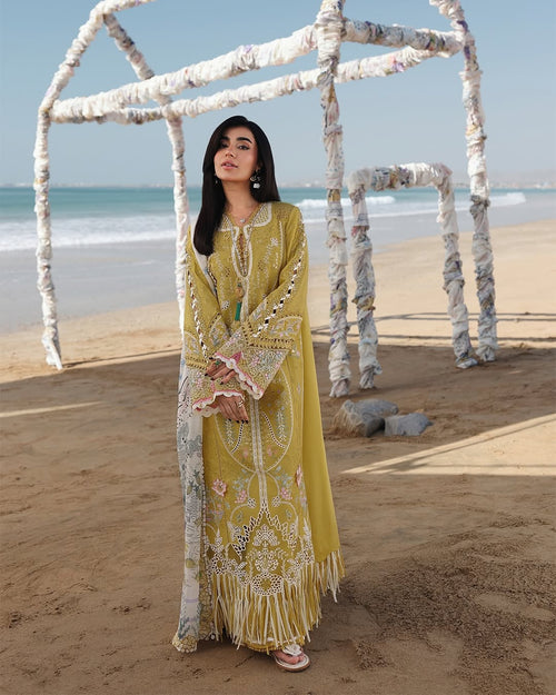 Qalamkar - Hira - Sahil - Luxury Lawn'26 - ( QAL-0281 )