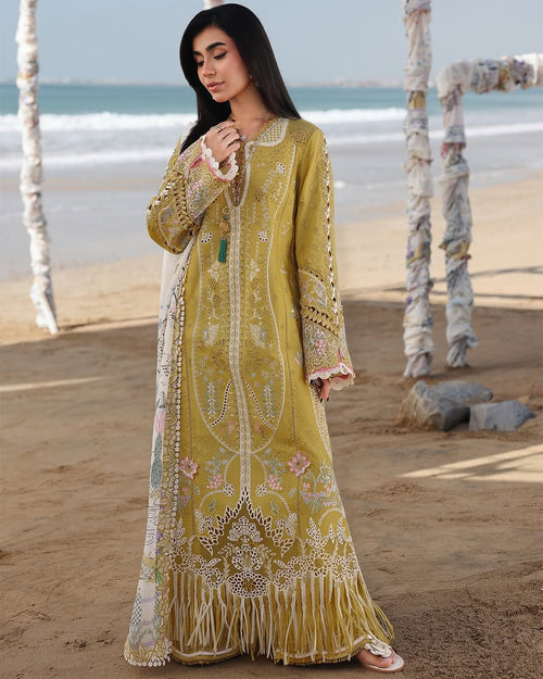 Qalamkar - Hira - Sahil - Luxury Lawn'26 - ( QAL-0281 )