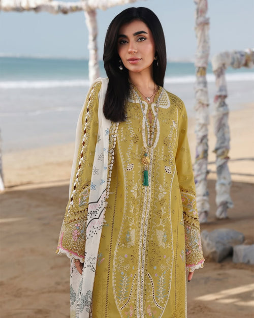 Qalamkar - Hira - Sahil - Luxury Lawn'26 - ( QAL-0281 )