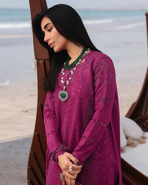 Qalamkar -  Zara - Sahil Luxury Lawn'26 - Zara - ( QAL-0282 )