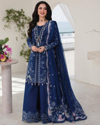 Qalamkar - ESMA - Sahil Luxury Lawn'26 - ( QAL-0285 )