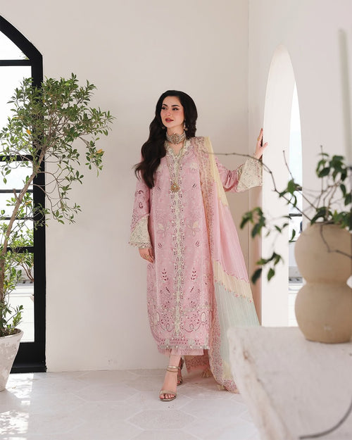 Qalamkar - Haniya - Sahil - Luxury Lawn'26 - ( QAL-0287 )