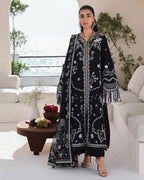 Qalamkar - SA-02 LIANA - Sahil Luxury Lawn'26 - ( QAL-0283 )