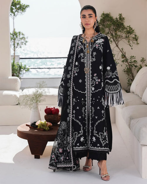 Qalamkar - SA-02 LIANA - Sahil Luxury Lawn'26 - ( QAL-0283 )