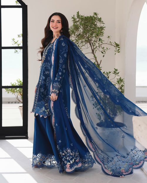 Qalamkar - ESMA - Sahil Luxury Lawn'26 - ( QAL-0285 )