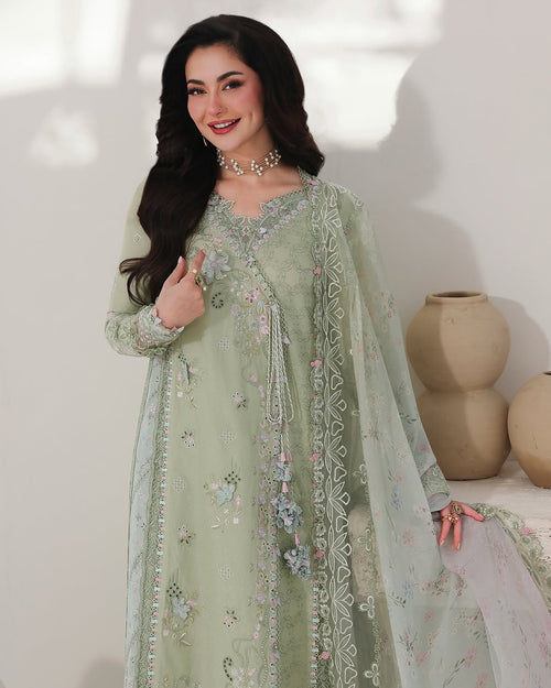 Qalamkar - Jiya - Sahil - Luxury Lawn'26 -  ( QAL-0290 )