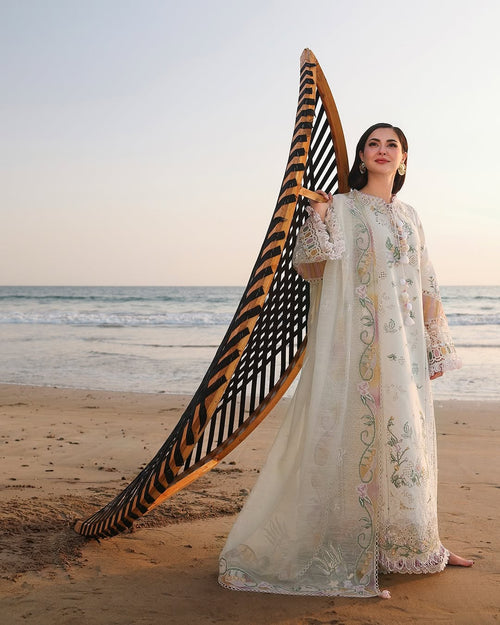 Qalamkar - SA-10 ILARA - Sahil Luxury Lawn'26 ( QAL-0292 )