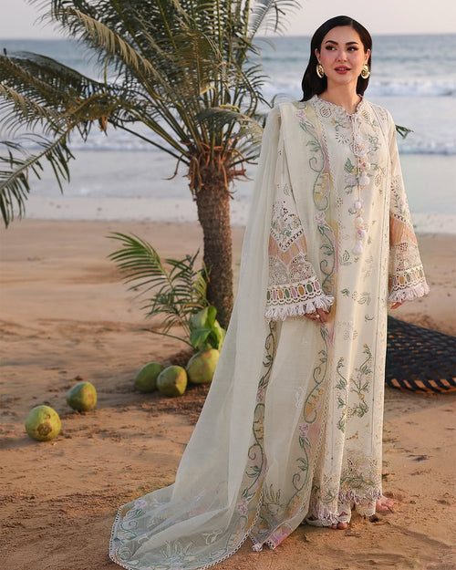 Qalamkar - SA-10 ILARA - Sahil Luxury Lawn'26 ( QAL-0292 )