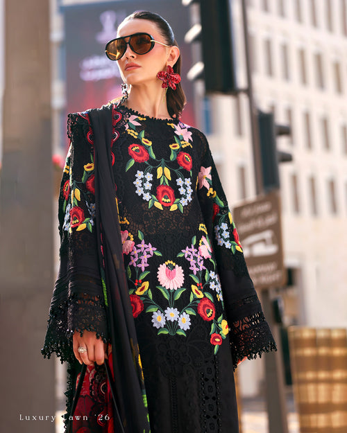 MARIA B LUXURY LAWN'26 - D-2610-B - ( MRB-0072 )