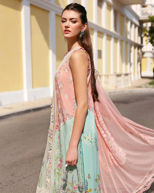 MARIA B LUXURY LAWN'26 - D-2606-A - ( MRB-0074 )