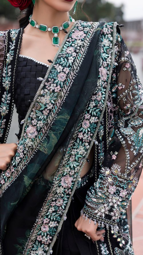 NOIR EMBER FESTIVE AYLIN EMBER FESTIVE COLLECTION '25 BY AYLIN - ALIYANA DESIGNER WEAR UK 