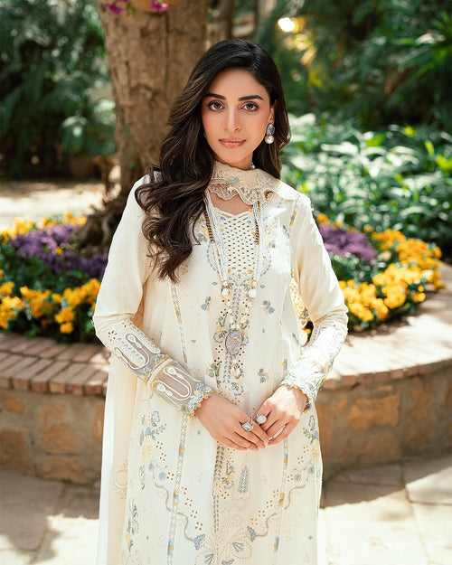 QALAMKAR - LUXURY LAWN - ADEENA [QAL-0197]