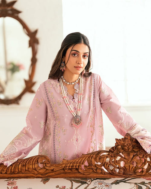 QALAMKAR-LUXURY LAWN - KOMAL [QAL-0198]
