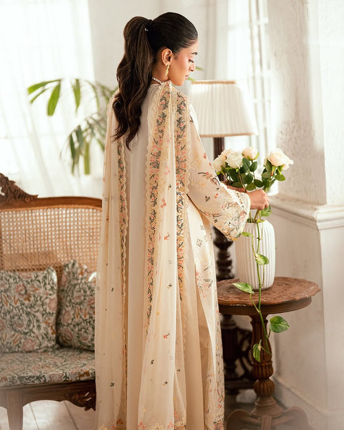 QALAMKAR LUXURY LAWN ✨ RINA  Qal-0202