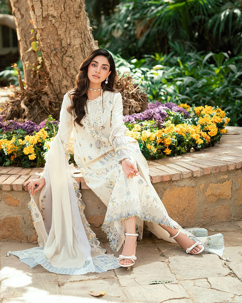 QALAMKAR - LUXURY LAWN - ADEENA [QAL-0197]