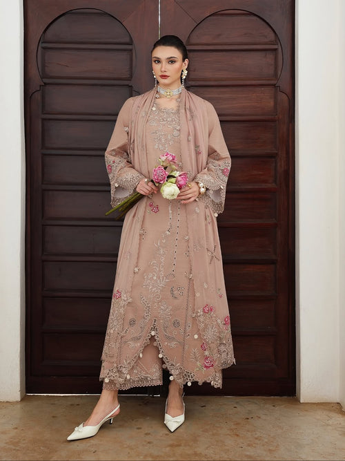 QALAMKAR QLINE - LINEN - DUSK - ( QAL - 0234 )