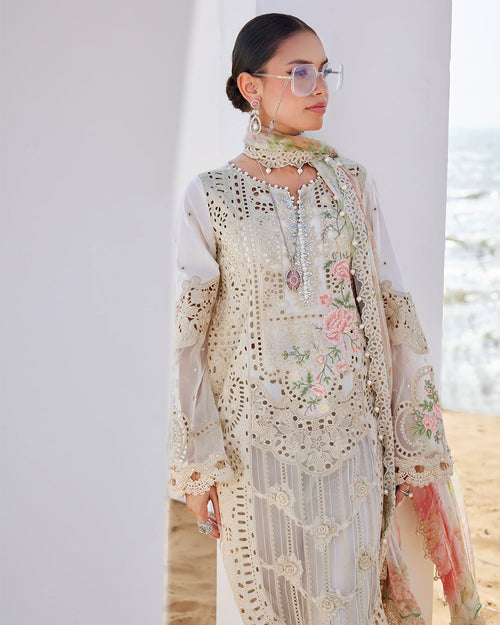 MARIA B LUXURY LAWN'25 - D7 - (MRB-0061) Ready-to-Wear