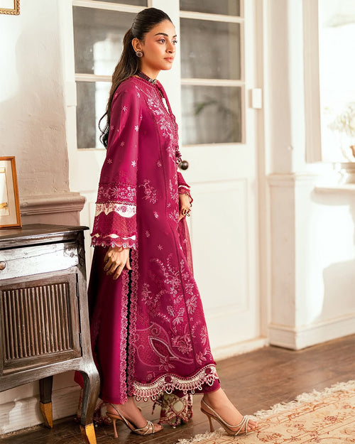 QALAMKAR-LUXURY LAWN EID EDIT - SAMEENA [QAL-0192]
