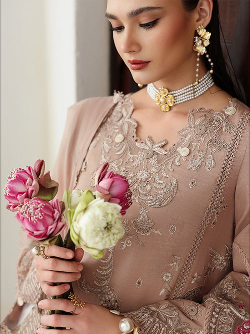 QALAMKAR QLINE - LINEN - DUSK - ( QAL - 0234 )